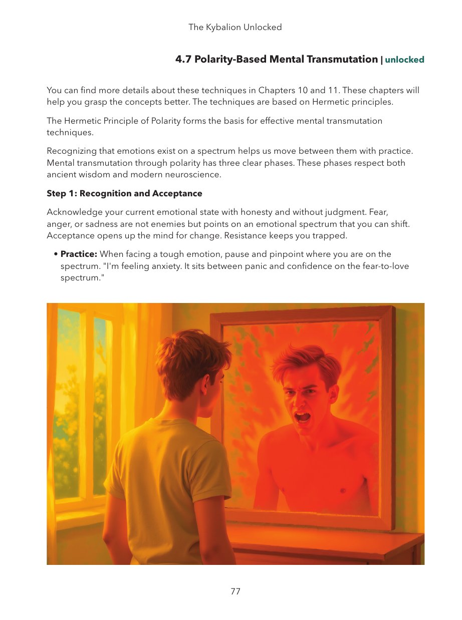 4.7 Polarity-Based Mental Transmutation, p. 77