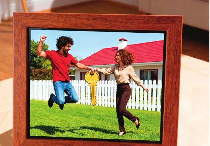 p. 86: an LCD photo frame playing a short video of the goal